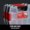 imageCRAFTSMAN Tool Organizer 2Packs with 14Compartments Lid Includes Secure Latch CMST60944MTriple Pack