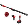imageCRAFTSMAN V20 Cordless 2in1 Power Scrubber Kit MultiPurpose Includes Bristle Brush 2Ah Battery V20 Battery Charger and 605 in Telescoping Pole CMCPS520D1Bare Tool Only