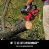 imageCRAFTSMAN V20 Cordless Chainsaw with Battery and Charger Included 12Inch CMCCS620M1Tool Only