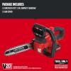imageCRAFTSMAN V20 Cordless Chainsaw with Battery and Charger Included 12Inch CMCCS620M1Tool Only