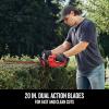 imageCRAFTSMAN V20 Cordless Hedge Trimmer 20 inch Battery and Charger Included CMCHT810C1Tool Only