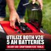 imageCRAFTSMAN V20 Lawn Mower Push Mower Lightweight and Portable Grass Bag Battery and Charger Included CMCMW220P2Mower