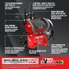 imageCRAFTSMAN V20 RP Cordless Pressure Washer 1500 Max PSI Draws from Any Water Source Includes 2 9Ah Batteries and Charger CMCPW1500N2