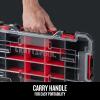 imageCRAFTSMAN VERSASTACK Storage Organizer Small Parts Organizer 20Compartments Lid Includes Secure Latch CMST17828