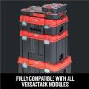 imageCRAFTSMAN VERSASTACK Storage Organizer Small Parts Organizer 20Compartments Lid Includes Secure Latch CMST17828