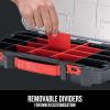 imageCRAFTSMAN VERSASTACK Storage Organizer Small Parts Organizer 20Compartments Lid Includes Secure Latch CMST17828