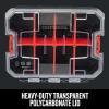 imageCRAFTSMAN VERSASTACK Storage Organizer Small Parts Organizer 8 Compartments Lid Includes Secure Latch CMST178271 Count Pack of 1