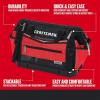 imageCRAFTSMAN VERSASTACK Zippered Tool Bag 31 Pocket Organizer Heavy Duty Tool Tote CMST17622