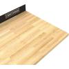 imageCRAFTSMAN Wood Top Work Surface with Steel Back Splash CMST25302BK