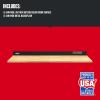 imageCRAFTSMAN Wood Top Work Surface with Steel Back Splash CMST25302BK
