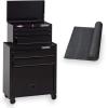 imageCRAFTSMAN Tool Chest Combo with Drawer Liner Roll 26Inch Rolling 5 Drawer Black CMST82763BK