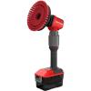 imageCRAFTSMAN V20 Cordless 2in1 Power Scrubber Kit MultiPurpose Includes Bristle Brush 2Ah Battery V20 Battery Charger and 605 in Telescoping Pole CMCPS520D1Kit with Battery