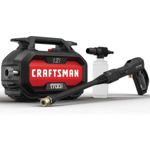 imageCRAFTSMAN Electric Pressure Washer Cold Water 1700PSI 12GPM Corded CMEPW1700Washer