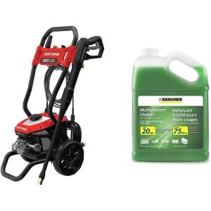 imageCRAFTSMAN Electric Pressure Washer Cold Water 1900 PSI 12GPM Corded CMEPW1900 ampamp Karcher Pressure Washer MultiPurpose Cleaning Soap Concentrate Outdoor Surfaces  1 Gallon
