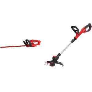 imageCRAFTSMAN V20 Cordless Hedge Trimmer 20 inch Battery and Charger Included CMCHT810C1Tool Only