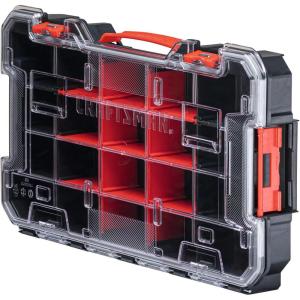 imageCRAFTSMAN VERSASTACK Storage Organizer Small Parts Organizer 20Compartments Lid Includes Secure Latch CMST17828