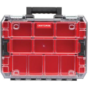 imageCRAFTSMAN VERSASTACK System 10Compartment Plastic Small Parts Organizer