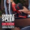 imageCRAFTSMAN 20V MAX Cordless Detail Sander Tool Only CMCW221B Red