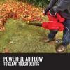 imageCRAFTSMAN 3in1 Leaf Blower Leaf Vacuum and Mulcher Up to 230 MPH 12 Amp Corded Electric CMEBL700