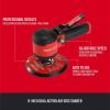 imageCRAFTSMAN 6in Dual Action Sander SwirlFree Finish Adjustable Speed Control Durable Build Ideal for Wood and Metal Projects