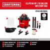 imageCRAFTSMAN CMXEVBE18695 16 Gallon 65 Peak HP Wet Dry Vac HeavyDuty Shop Vacuum Wet and Dry with Filter MufflerDiffuser Dust Bag Hose and Attachments for Home Projects ampamp Renovations16 Gal 65 Peak HP wDiffuser