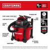 imageCRAFTSMAN CMXEVBE18695 16 Gallon 65 Peak HP Wet Dry Vac HeavyDuty Shop Vacuum Wet and Dry with Filter MufflerDiffuser Dust Bag Hose and Attachments for Home Projects ampamp Renovations16 Gal 65 Peak HP wDiffuser