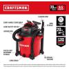 imageCRAFTSMAN CMXEVBE18695 16 Gallon 65 Peak HP Wet Dry Vac HeavyDuty Shop Vacuum Wet and Dry with Filter MufflerDiffuser Dust Bag Hose and Attachments for Home Projects ampamp Renovations20 Gallon 65 Peak HP