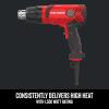 imageCRAFTSMAN Heat Gun Corded Variable Heat Setting up to 1200 Degrees 1500 Watt CMEE531