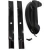 imageCRAFTSMAN Lawn Mower Mulching Kit with 2 Mulching Blades  46Inch  Fits Various CRAFTSMAN Models 19B30005791