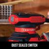 imageCRAFTSMAN Orbital Sander 5 inch 12000 OPM 3 Amp Corded CMEW2315 Random Orbit Sander