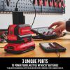 imageCRAFTSMAN V20 Charger Power Inverter Charging Ports for TypeC TypeA and AC 150 Watts Bare Tool Only CMCB1150B