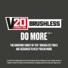 imageCRAFTSMAN V20 Cordless Brushless Compact 2 Tool Combo Kit 2 Batteries CMCK210C22Tool Combo Kit Only