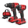 imageCRAFTSMAN V20 Cordless Brushless Compact 2 Tool Combo Kit 2 Batteries CMCK210C22Tool Combo Kit Only