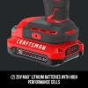 imageCRAFTSMAN V20 Cordless Brushless Compact 2 Tool Combo Kit 2 Batteries CMCK210C22Tool Combo Kit Only
