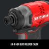 imageCRAFTSMAN V20 Cordless Brushless Compact 2 Tool Combo Kit 2 Batteries CMCK210C22Tool Combo Kit Only