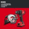 imageCRAFTSMAN V20 Cordless Combo Kit with Drill Circular Saw and 2 Batteries CMCK202C22Tool Cordless Combo Kit with 2 batteries