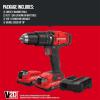 imageCRAFTSMAN V20 Cordless Hammer Drill Kit 12 inch 2 Batteries and Charger Included CMCD711C2Hammer Drill Kit Only
