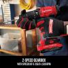 imageCRAFTSMAN V20 Cordless Hammer Drill Kit 12 inch 2 Batteries and Charger Included CMCD711C2Hammer Drill Kit Only