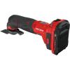 imageCRAFTSMAN V20 Cordless MultiTool Oscillating Tool Kit Blades Sand Paper Battery and Charger Included CMCE501D1