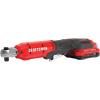 imageCRAFTSMAN V20 Cordless Ratchet Wrench Kit 38 inch Drive 300 RPM up to 35 ftlbs of Torque Battery and Charger Included CMCF930D1