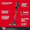 imageCRAFTSMAN V20 Cordless Stick Vacuum Kit Removable Battery Included CMCVS001D1V20 Cordless Stick Vacuum