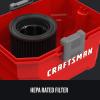imageCRAFTSMAN V20 Cordless Vacuum Cleaner Shop Vac WetDry 2 Gallon 7ft Hose Bare Tool Only CMCV002BWetDry Vac Tool Only