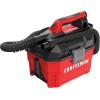 imageCRAFTSMAN V20 Cordless Vacuum Cleaner Shop Vac WetDry 2 Gallon 7ft Hose Bare Tool Only CMCV002BWetDry Vac Tool Only