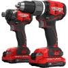 imageCRAFTSMAN V20 RP Cordless Drill and Impact Driver Brushless Power Tool Combo Kit 2 Batteries and Charger Included CMCK211C2