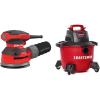 imageCRAFTSMAN 5quot Random Orbit Sander with 6 Gallon 35 Peak HP WetDry Vac Portable Shop Vacuum CMEW231 ampamp CMXEVBE17584
