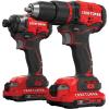 imageCRAFTSMAN V20 Cordless Brushless Compact 2 Tool Combo Kit 2 Batteries CMCK210C22Tool Combo Kit Only