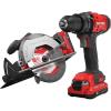 imageCRAFTSMAN V20 Cordless Combo Kit with Drill Circular Saw and 2 Batteries CMCK202C22Tool Cordless Combo Kit with 2 batteries