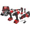imageCRAFTSMAN V20 Power Tool Combo Kit 9Tool Cordless Power Tool Set with 2 Batteries and Charger CMCK700D27 Tool Combo Kit