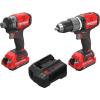 imageCRAFTSMAN V20 RP Cordless Drill and Impact Driver Brushless Power Tool Combo Kit 2 Batteries and Charger Included CMCK211C2