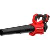 imageCRAFTSMAN V20 RP Cordless Leaf Blower Up to 110 MPH Power Brushless Motor 50Ah Battery ampamp Charger Included CMCBL730P1